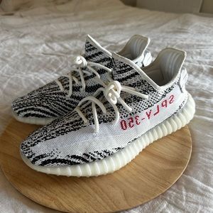 Yeezy Zebra Sz 10